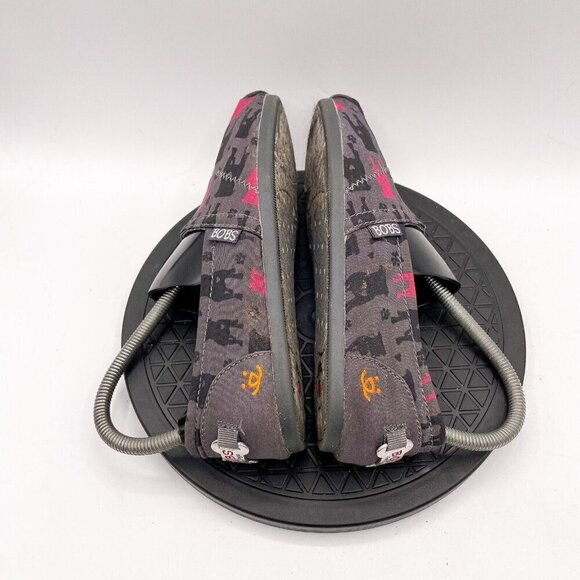 SKECHERS BOBS Gentle Giant Grey Slip-On Casual Shoes Flats 31326 Women's Sz 6 - Picture 4 of 8